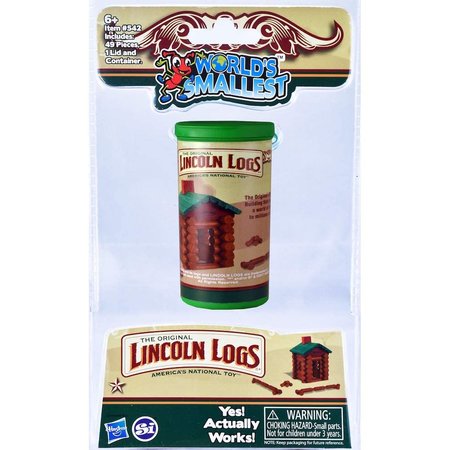 WORLDS SMALLEST World's Smallest Lincoln Logs 542S